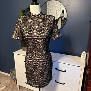 Nwt- backless lace dress